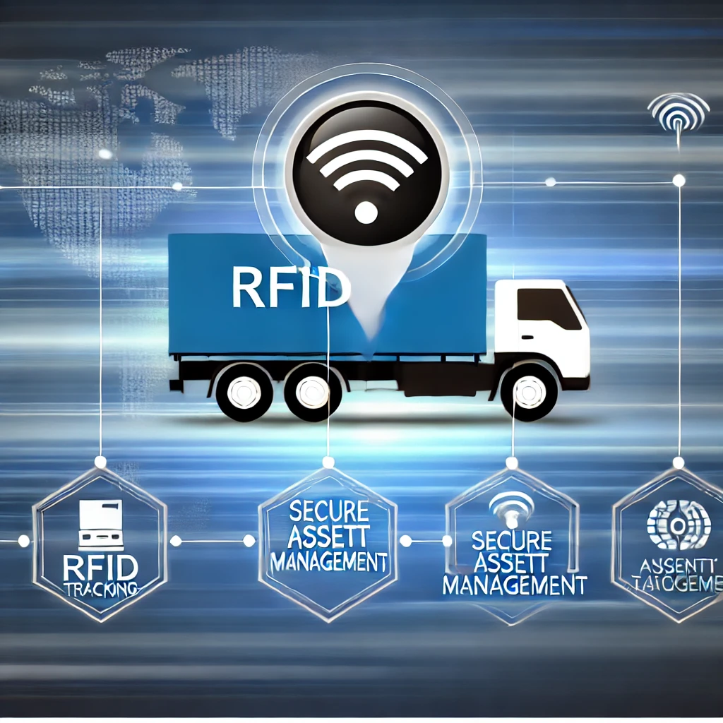 DALL·E-2024-07-10-15.45.19-A-visual-showing-a-truck-with-an-RFID-icon.-Include-elements-depicting-inventory-tracking-and-secure-asset-management  